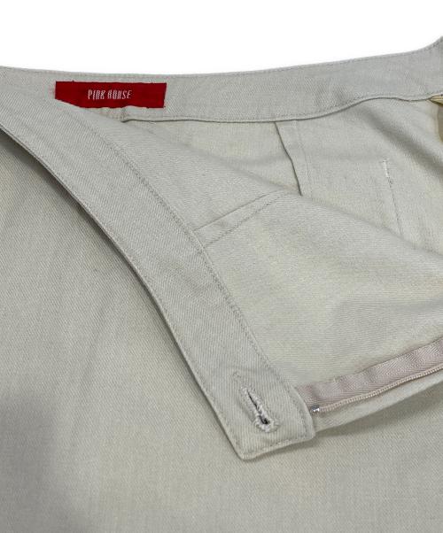 PINK HOUSE（ピンクハウス）PINK HOUSE (ピンクハウス) ロングスカート ベージュ サイズ:表記なしの古着・服飾アイテム