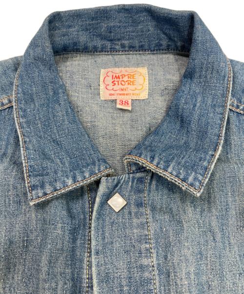 IMPRESTORE（インプレスストア）IMPRESTORE (インプレスストア) デニムウェスタンジャケット インディゴ サイズ:Mの古着・服飾アイテム