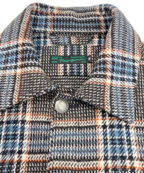 Nasngwam（ナスングワム）Nasngwam (ナスングワム) ジャケット グレー サイズ:Mの古着・服飾アイテム
