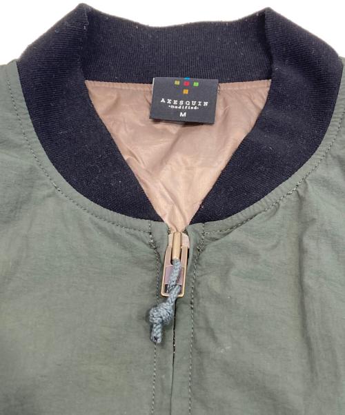 axesquin（アクシーズクイン）AXESQUIN (アクシーズクイン) 中綿ブルゾン カーキ サイズ:Mの古着・服飾アイテム