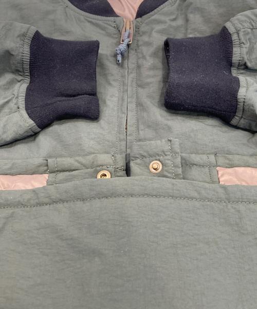 axesquin（アクシーズクイン）AXESQUIN (アクシーズクイン) 中綿ブルゾン カーキ サイズ:Mの古着・服飾アイテム