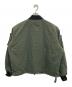 AXESQUIN (アクシーズクイン) 中綿ブルゾン カーキ サイズ:M：4000円