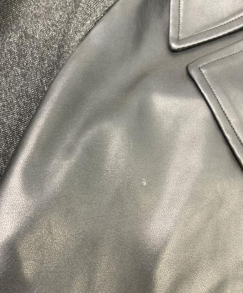 MAISON SPECIAL（メゾンスペシャル）MAISON SPECIAL (メゾンスペシャル) フェイクレザージャケット ブラック サイズ:0２の古着・服飾アイテム