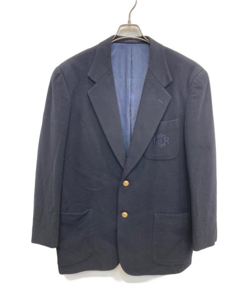 Christian Dior MONSIEUR（クリスチャンディオールムッシュ）Christian Dior MONSIEUR (クリスチャンディオールムッシュ) テーラードジャケット ネイビー サイズ:Lの古着・服飾アイテム