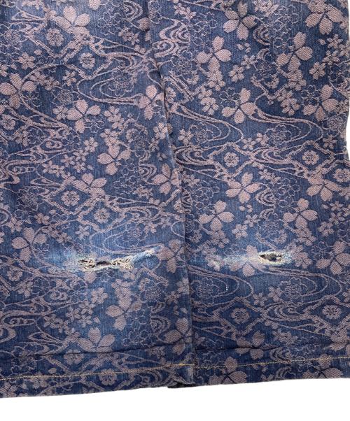 絡繰魂（カラクリタマシイ）絡繰魂 (カラクリダマシイ) つなぎ インディゴ サイズ:Lの古着・服飾アイテム