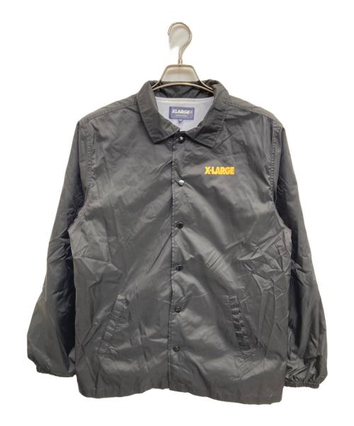 X-LARGE（エクストララージ）X-LARGE (エクストララージ) コーチジャケット ブラック サイズ:Mの古着・服飾アイテム