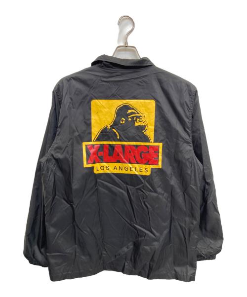 X-LARGE（エクストララージ）X-LARGE (エクストララージ) コーチジャケット ブラック サイズ:Mの古着・服飾アイテム