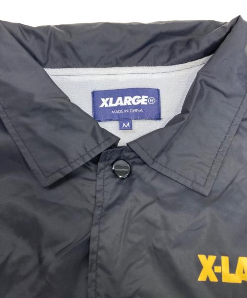 X-LARGE（エクストララージ）X-LARGE (エクストララージ) コーチジャケット ブラック サイズ:Mの古着・服飾アイテム