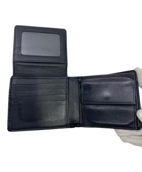 BOTTEGA VENETA（ボッテガベネタ）BOTTEGA VENETA (ボッテガベネタ) パスケース付き折り畳み財布 ブラックの古着・服飾アイテム