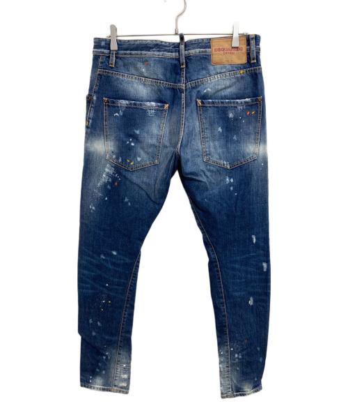 DSQUARED2（ディースクエアード）DSQUARED2 (ディースクエアード) デニムパンツ インディゴ サイズ:46の古着・服飾アイテム