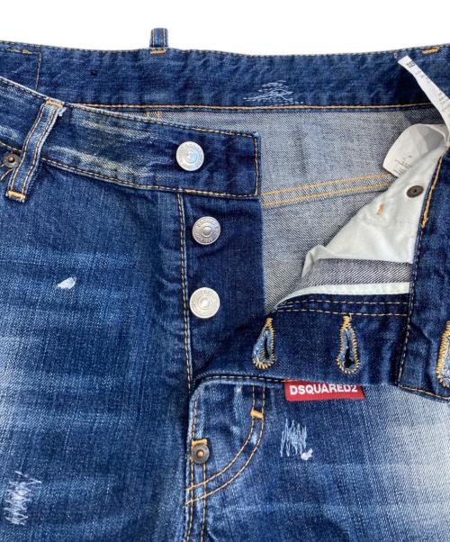 DSQUARED2（ディースクエアード）DSQUARED2 (ディースクエアード) デニムパンツ インディゴ サイズ:46の古着・服飾アイテム