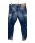 DSQUARED2 (ディースクエアード) デニムパンツ インディゴ サイズ:46：12000円