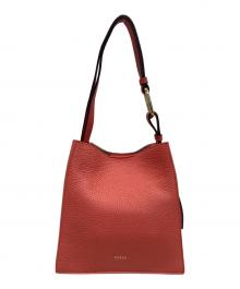 FURLA（フルラ）の古着「Nuvola バケットバッグ MINI」｜レッド