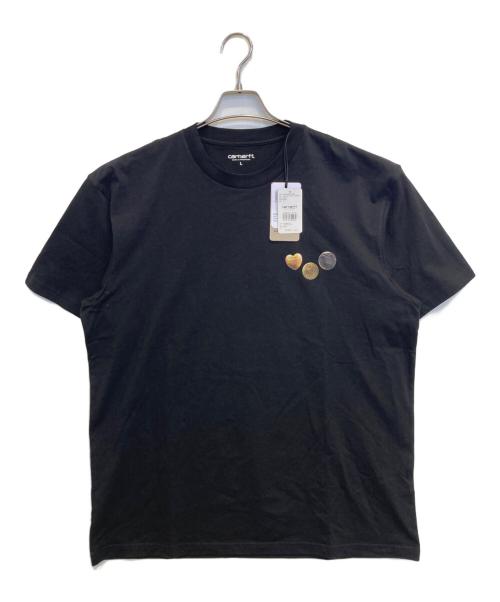 Carhartt WIP（カーハート ワーク イン プログレス）Carhartt WIP (カーハート ワーク イン プログレス) Tシャツ ブラック サイズ:L 未使用品の古着・服飾アイテム