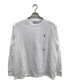 POLO RALPH LAURENポロ・ラルフローレン）の古着「長袖カットソー」｜ホワイト