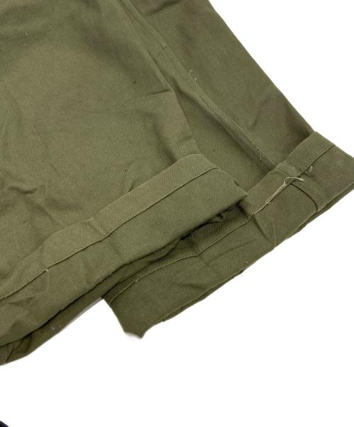 French Army（フランス軍）French Army (フレンチアーミー) M-35 モーターサイクルパンツ カーキ サイズ:表記無しの古着・服飾アイテム