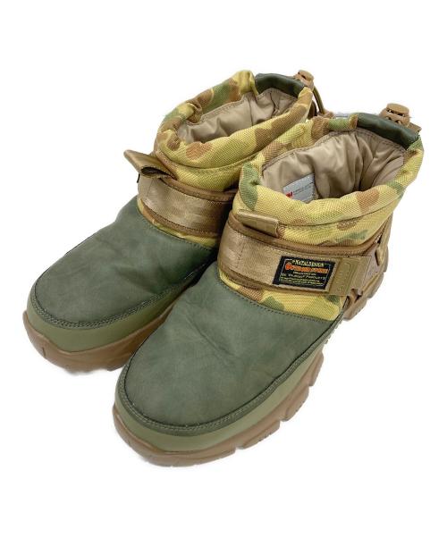 shaka（シャカ）shaka (シャカ) NATAL DESIGN (ネイタルデザイン) SNUG BOOTIE オリーブ サイズ:26.0の古着・服飾アイテム