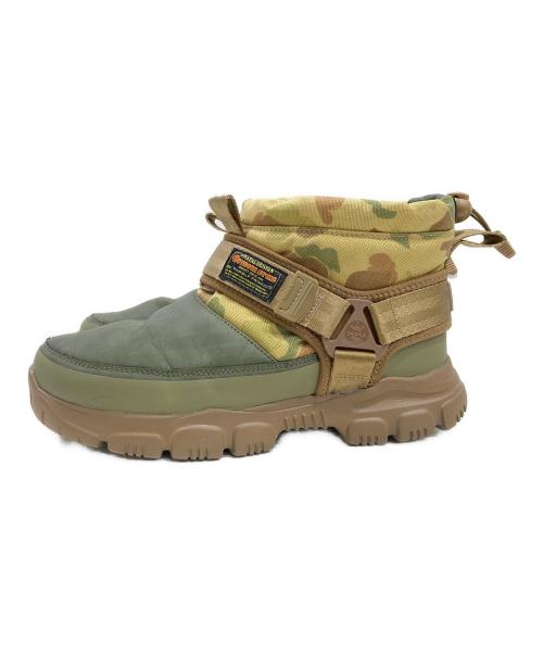 shaka（シャカ）shaka (シャカ) NATAL DESIGN (ネイタルデザイン) SNUG BOOTIE オリーブ サイズ:26.0の古着・服飾アイテム