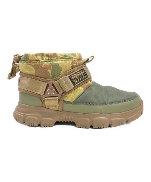 shaka（シャカ）shaka (シャカ) NATAL DESIGN (ネイタルデザイン) SNUG BOOTIE オリーブ サイズ:26.0の古着・服飾アイテム