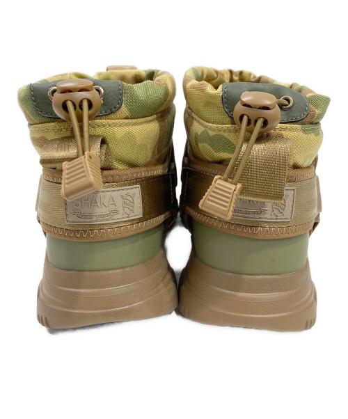 shaka（シャカ）shaka (シャカ) NATAL DESIGN (ネイタルデザイン) SNUG BOOTIE オリーブ サイズ:26.0の古着・服飾アイテム