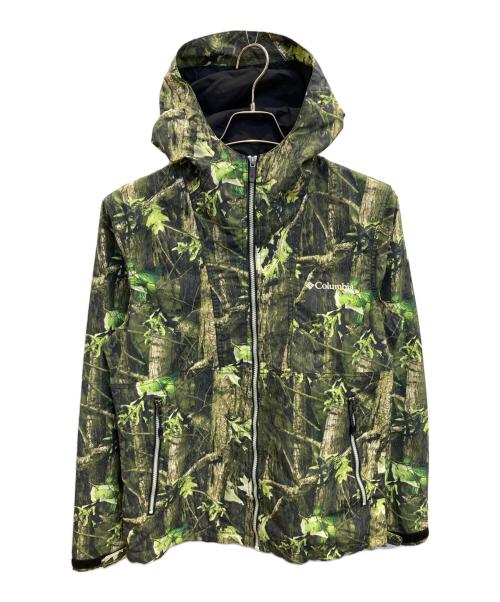 Columbia（コロンビア）Columbia (コロンビア) HAZEN HUNTING PATTERNED JACKET グリーン サイズ:Mの古着・服飾アイテム