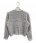 Mila Owen (ミラオーウェン) ニットツイードショートジャケット グレー サイズ:M：5000円