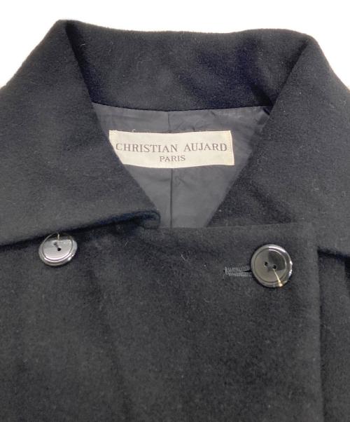 CHRISTIAN AUJARD（クリスチャン・オジャール）CHRISTIAN AUJARD (クリスチャン・オジャール) コート ブラック サイズ:Mの古着・服飾アイテム