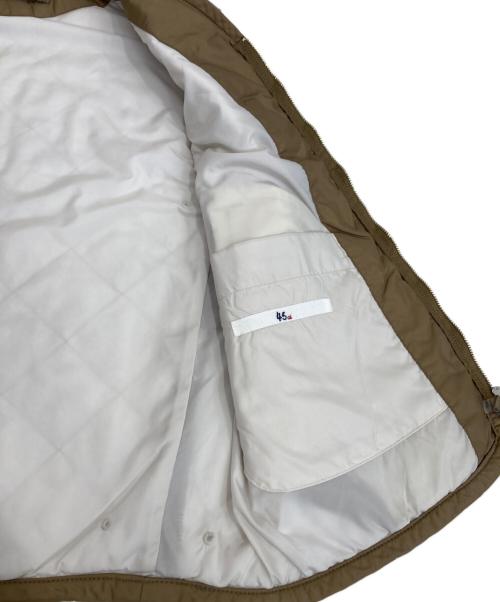45R（フォーティファイブ・アール）45R (フォーティファイブ・アール) キルティングベスト ベージュ サイズ:1の古着・服飾アイテム