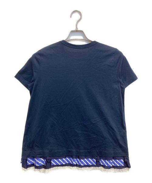 sacai（サカイ）sacai (サカイ) Tシャツ ネイビー サイズ:2の古着・服飾アイテム