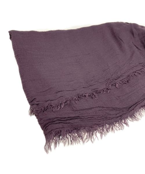 FALIERO SARTI（ファリエロサルティ）Faliero Sarti (ファリエロサルティ) ストール パープルの古着・服飾アイテム