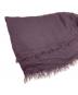 Faliero Sarti (ファリエロサルティ) ストール パープル：5000円