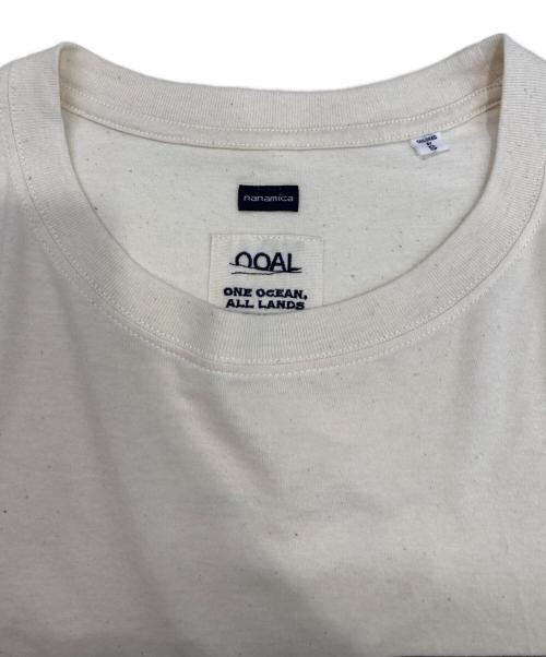 nanamica（ナナミカ）nanamica (ナナミカ) OOAL フォトプリントTシャツ アイボリー サイズ:Sの古着・服飾アイテム