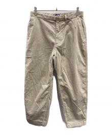 THE NORTHFACE PURPLELABEL（ザ・ノースフェイス パープルレーベル）の古着「Corduroy Wide Tapered Field Pants」｜ベージュ