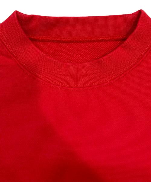 MAISON SPECIAL（メゾンスペシャル）MAISON SPECIAL (メゾンスペシャル) Over Size Sweat レッド サイズ:FREEの古着・服飾アイテム