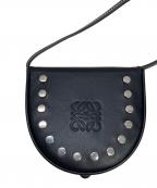 LOEWEロエベ）の古着「レザーコインケース」｜ブラック