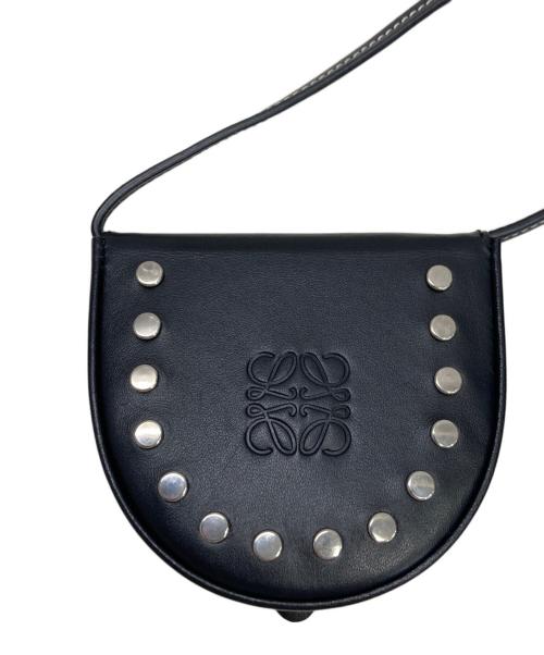 LOEWE（ロエベ）LOEWE (ロエベ) レザーコインケース ブラックの古着・服飾アイテム
