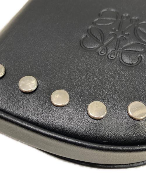 LOEWE（ロエベ）LOEWE (ロエベ) レザーコインケース ブラックの古着・服飾アイテム