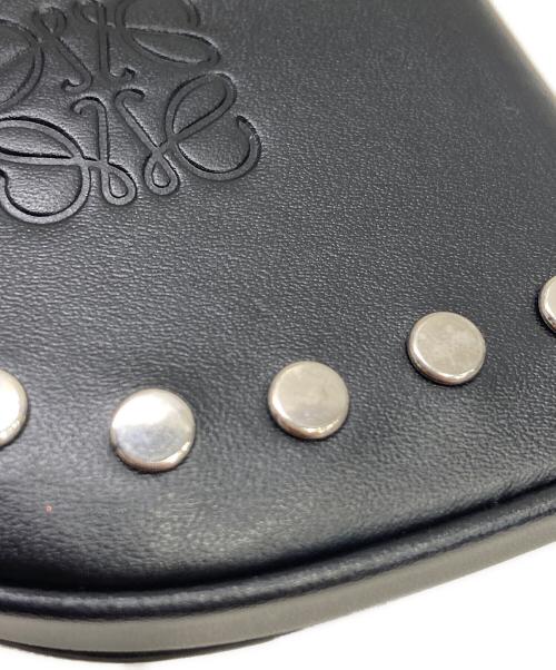 LOEWE（ロエベ）LOEWE (ロエベ) レザーコインケース ブラックの古着・服飾アイテム