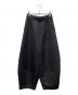 UN3D.（アンスリード）の古着「サテンコクーンパンツ」｜ブラック