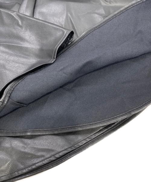 UN3D.（アンスリード）UN3D. (アンスリード) ECO LEATHER MIX OP ブラック サイズ:2の古着・服飾アイテム