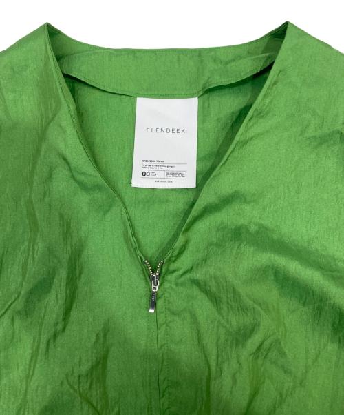 ELENDEEK（エレンディーク）ELENDEEK (エレンディーク) ジャケット グリーン サイズ:F 未使用品の古着・服飾アイテム
