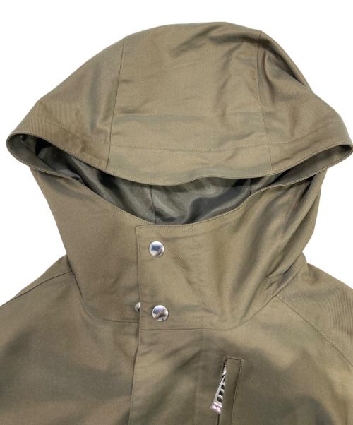 UN3D.（アンスリード）UN3D. (アンスリード) フードケープコート ブラウン サイズ:Fの古着・服飾アイテム