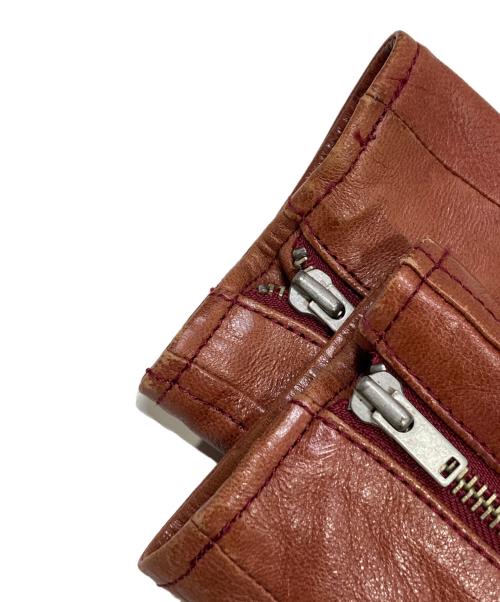 Hysteric Glamour（ヒステリックグラマー）Hysteric Glamour (ヒステリックグラマー) レザージャケット ブラウン サイズ:Smallの古着・服飾アイテム