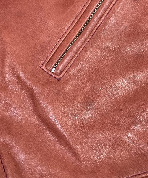 Hysteric Glamour（ヒステリックグラマー）Hysteric Glamour (ヒステリックグラマー) レザージャケット ブラウン サイズ:Smallの古着・服飾アイテム