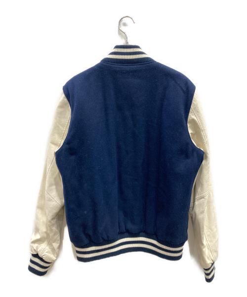 Franklin & Marshall（フランクリン＆マーシャル）Franklin & Marshall (フランクリン＆マーシャル) スタジャン ネイビー サイズ:Sの古着・服飾アイテム