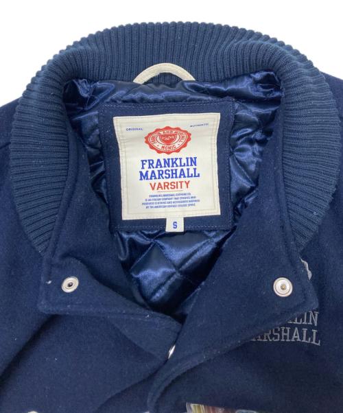 Franklin & Marshall（フランクリン＆マーシャル）Franklin & Marshall (フランクリン＆マーシャル) スタジャン ネイビー サイズ:Sの古着・服飾アイテム
