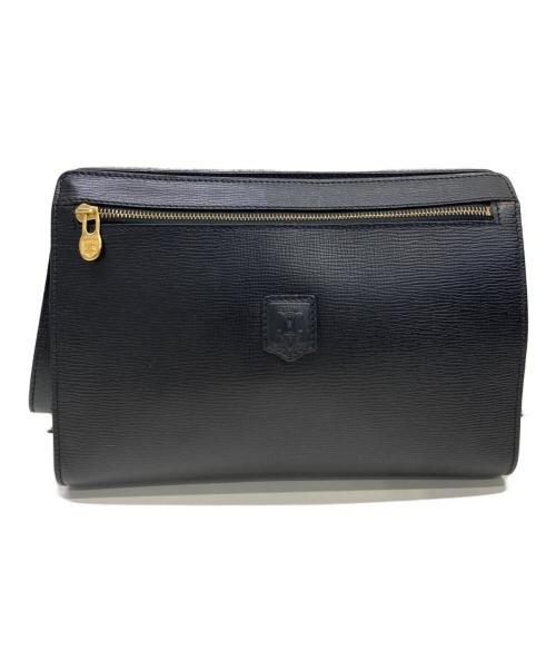 CELINE（セリーヌ）CELINE (セリーヌ) トリオンフセカンドバッグ ブラックの古着・服飾アイテム