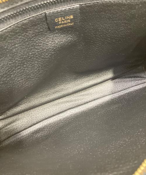 CELINE（セリーヌ）CELINE (セリーヌ) トリオンフセカンドバッグ ブラックの古着・服飾アイテム