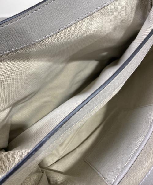 MARNI（マルニ）MARNI (マルニ) フラップアコーディオンショルダーバッグ グレーの古着・服飾アイテム