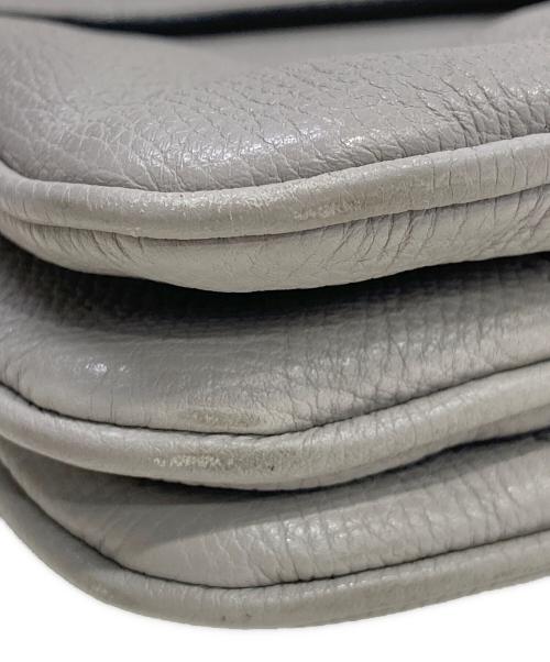 MARNI（マルニ）MARNI (マルニ) フラップアコーディオンショルダーバッグ グレーの古着・服飾アイテム